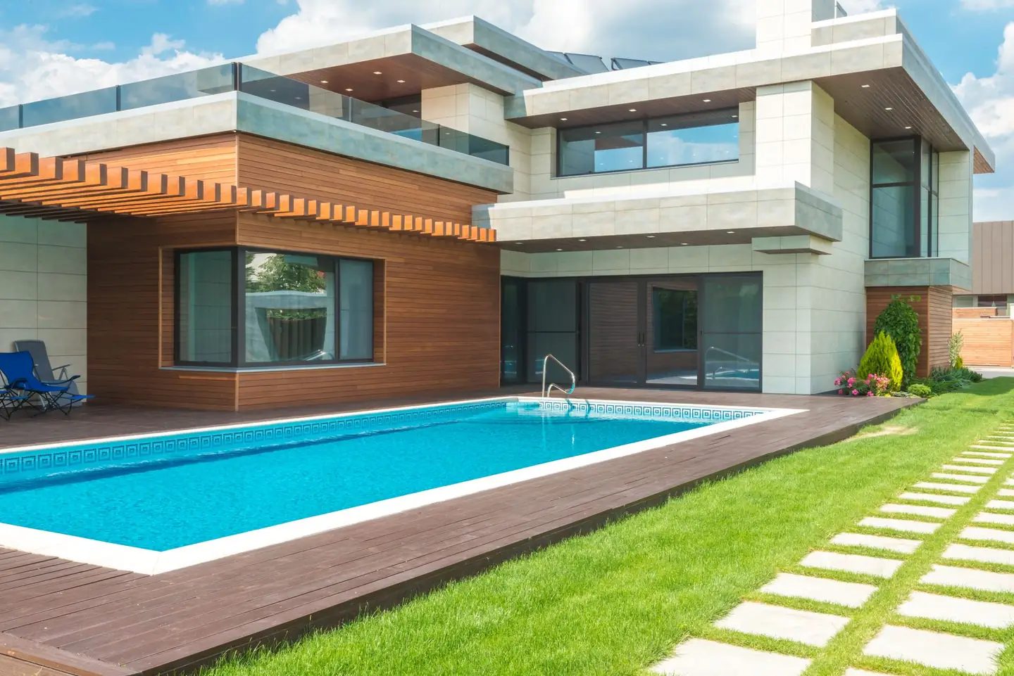 Swimming pool built in St Andrews, NSW